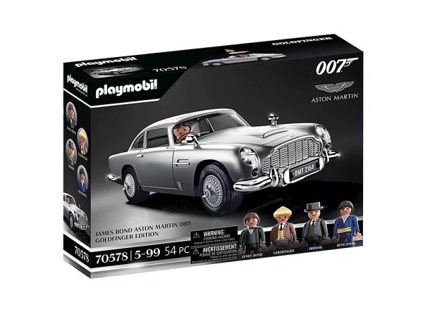 PLAYMOBIL ASTON MARTIN AGENTE 007 JAMES BOND EDICIÓN GOLDFINGER