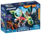 PLAYMOBIL DRAGONS LOS NUEVE REINOS: Feathers y Alex