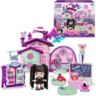 Set Pinypon Academia Tenebrosa Con Figuras Y Accesorios