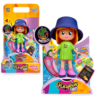 MUÑECA PINYPON TOP SET COMIDITAS