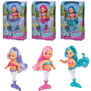 Muñeca Evi Love Sirenita Brillante Con Accesorios