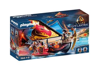 PLAYMOBIL NOVELMORE Barco Bandidos de Burnham
