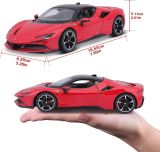 1:24 FERRARI R&P SF90 STRADALE ROJO