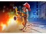 PLAYMOBIL Scooby-Doo Figura Coleccionable Bombero