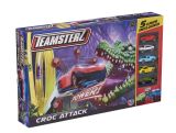 TEAMSTERZ Beast Machines Pista Ataque Cocodrilo + 5 Autos