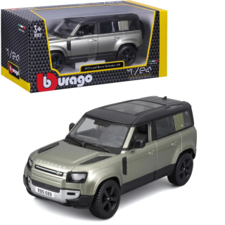 Auto de Colección 1:24 Land Rover Defender Verde