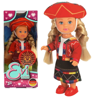 Muñeca Evi Love Inti Raymi Traje Tradicional Con Accesorios