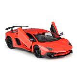 1:24 LAMBORGHINI AVENTADOR LP 750-4 SV ROJO