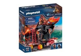 PLAYMOBIL NOVELMORE Ariete de Fuego de los Bandidos de Burnham