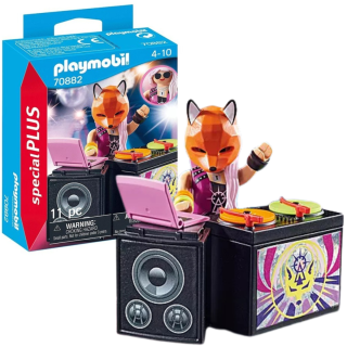 Playmobil Figura De Colección Special Plus DJ Con Mesa De Mezclas