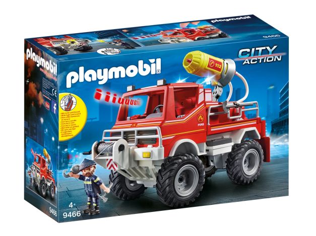 PLAYMOBIL CITY ACTION: Camión Todoterreno Contraincendios
