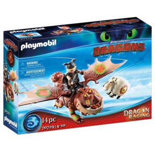 PLAYMOBIL DRAGON RACING Barrilete y Patapez