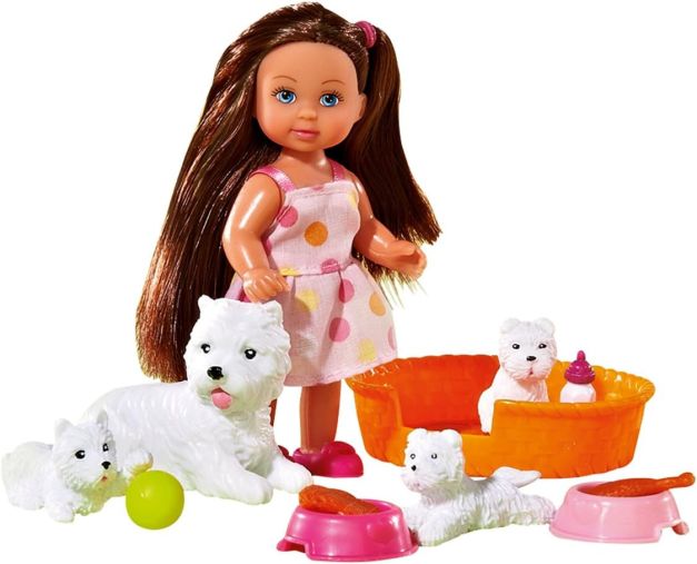 MUÑECA EVI LOVE Amiga de Animales con Perro