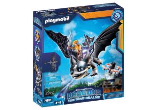 PLAYMOBIL DRAGONS LOS NUEVE REINOS: Thunder y Tom
