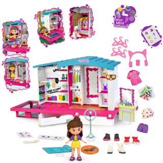 Set Pinypon Top Closet Fashionista Set De Armario Con Accesorios Intercambiables