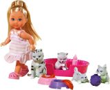 MUÑECA EVI LOVE Amiga de Animales con Gato