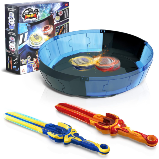 Juguete Set Batalla De Trompos Infinity Nado Serie 6 Luces Led