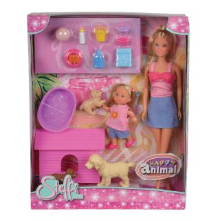 MUÑECA STEFFI LOVE Animal Feliz + Accesorios