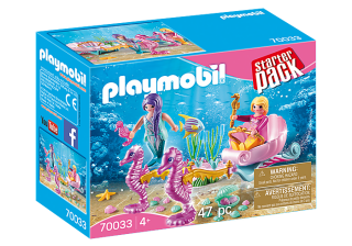 PLAYMOBIL STARTERPACK Carruajes Caballitos De Mar