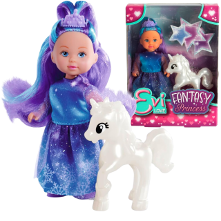 Muñeca Evi Love Princesa Con Unicornio