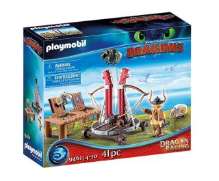 PLAYMOBIL DRAGONS Bocon con Lanzador de Ovejas