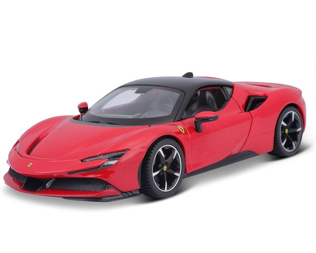 1:24 FERRARI R&P SF90 STRADALE ROJO