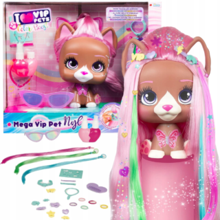 Muñeca Vip Pets Mega Color Boost Nyla