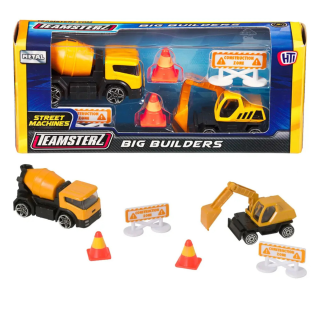 Juguete Camión De Construcción Teamsterz Play Set Surtido + Accesorios