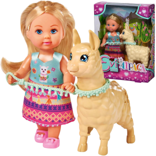 Muñeca Evi Love Con Traje Típico De Alpaca Con Vestimenta Tradicional