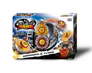 INFINITY NADO 2 Trompos Serie Split Warriors x Flame