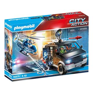 PLAYMOBIL CITY ACTION: Persecución del Vehículo Camuflado