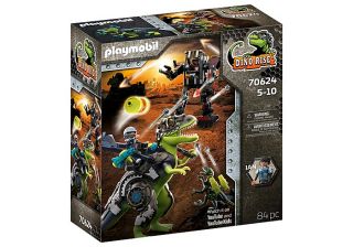 PLAYMOBIL DINO RISE T-Rex Batalla de los Gigantes