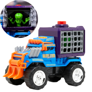 Juguete Carro Todo Terreno Teamsterz Escape De Alien Con Luces Y Sonidos