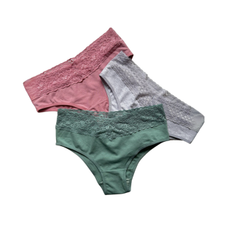 Pack x3 Martina aqua, rosa lavanda y melange