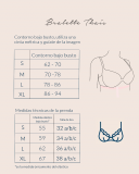 Set Elizabeth: Bralette + tanga