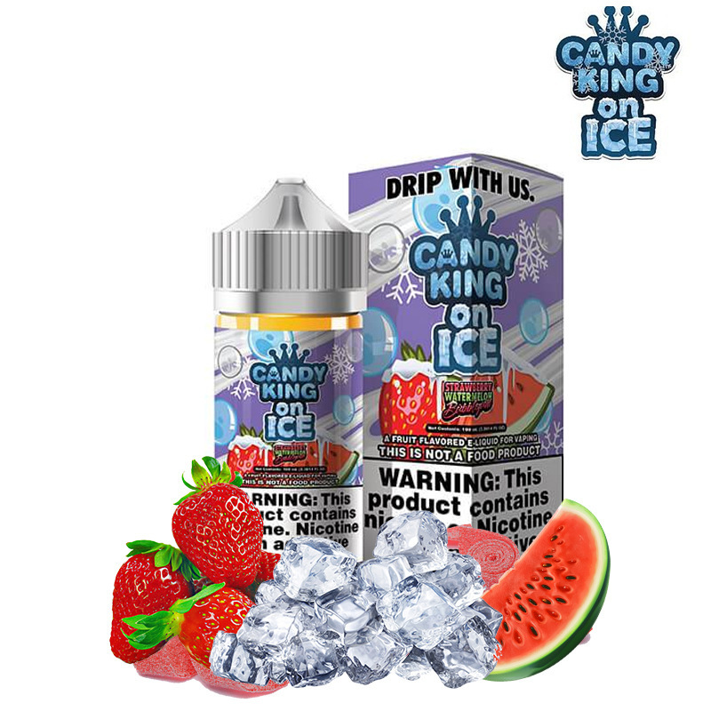 Double Bubble Candy King - Strawberry Watermelon Bubblegum - 100ml - Sweet  Australia Blue Raspberry