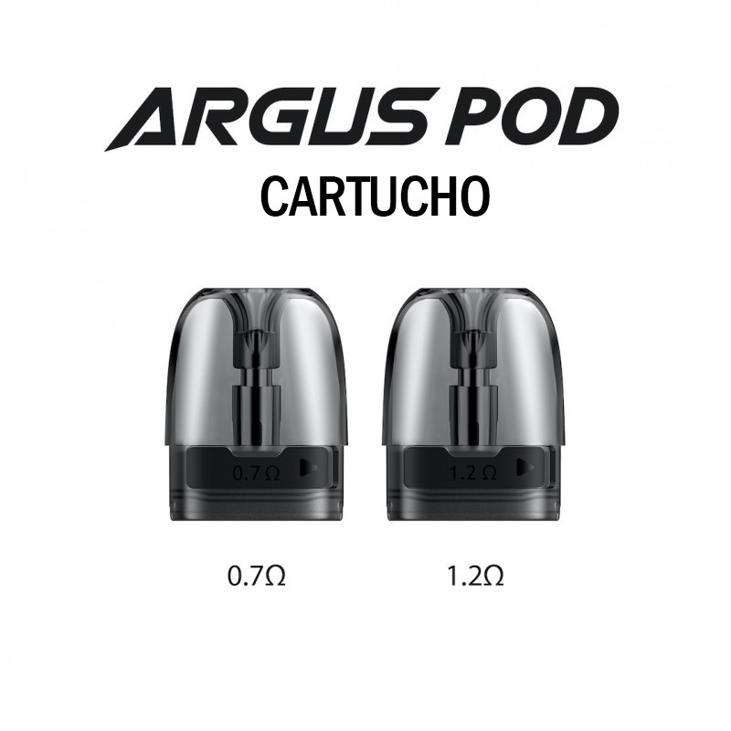 resistencia voopoo argus Voopoo Argus Replacement Pod 0.7 Ohm (Pack 3)