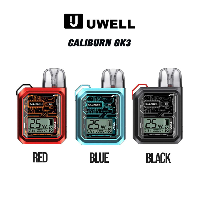 Uwell Caliburn Watch UWELL CALIBURN GK3 POD KIT 2ML – Vape Pulse UWELL