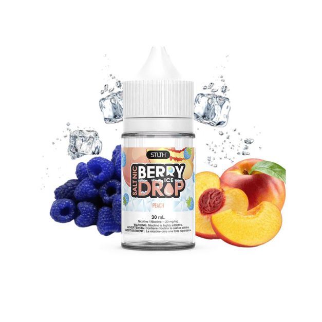 BERRY DROP ICE SALT NIC PEACH 30 ML
