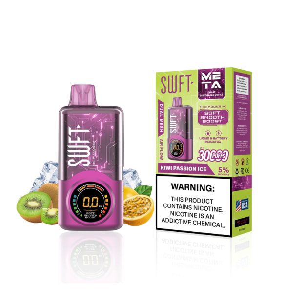 SWFT META KIWI PASSION ICE 30 000 PUFFS
