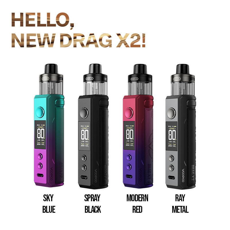 WISGO VAPERS PERU : VOOPOO DRAG X2 KIT PNP X DTL TANK