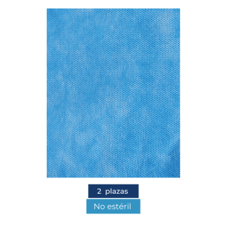 Sábana c/elástico de 2 plazas no estéril (paqx10 U)