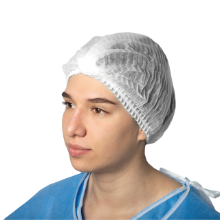 Gorro desechable blanco paq/10 uds