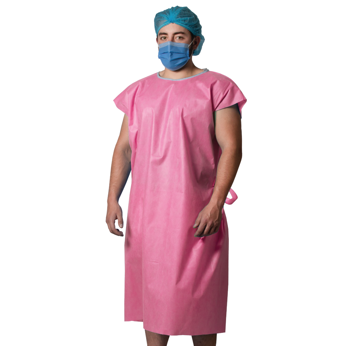 Bata Paciente Distribuidores De Ropa Quirurgica Desechable Bata Para Bata  Desechable No Esteril Bata Para Cirugía (AMBIDERM