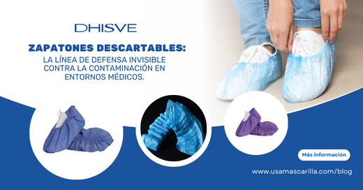 Zapatones descartables: La línea de defensa invisible contra la contaminación en entornos médicos.