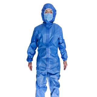 Traje impermeable transpirable celeste - unidad