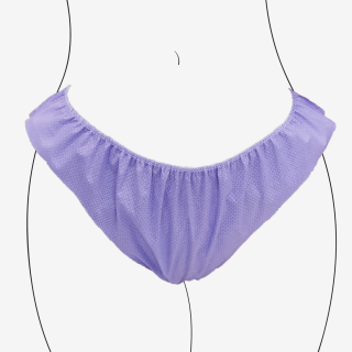 Calzón tipo panty rosado/morado  - paquete de 10 unidades