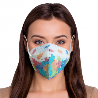 Mascarilla KN95 Varios Colores - Caja de 20 U