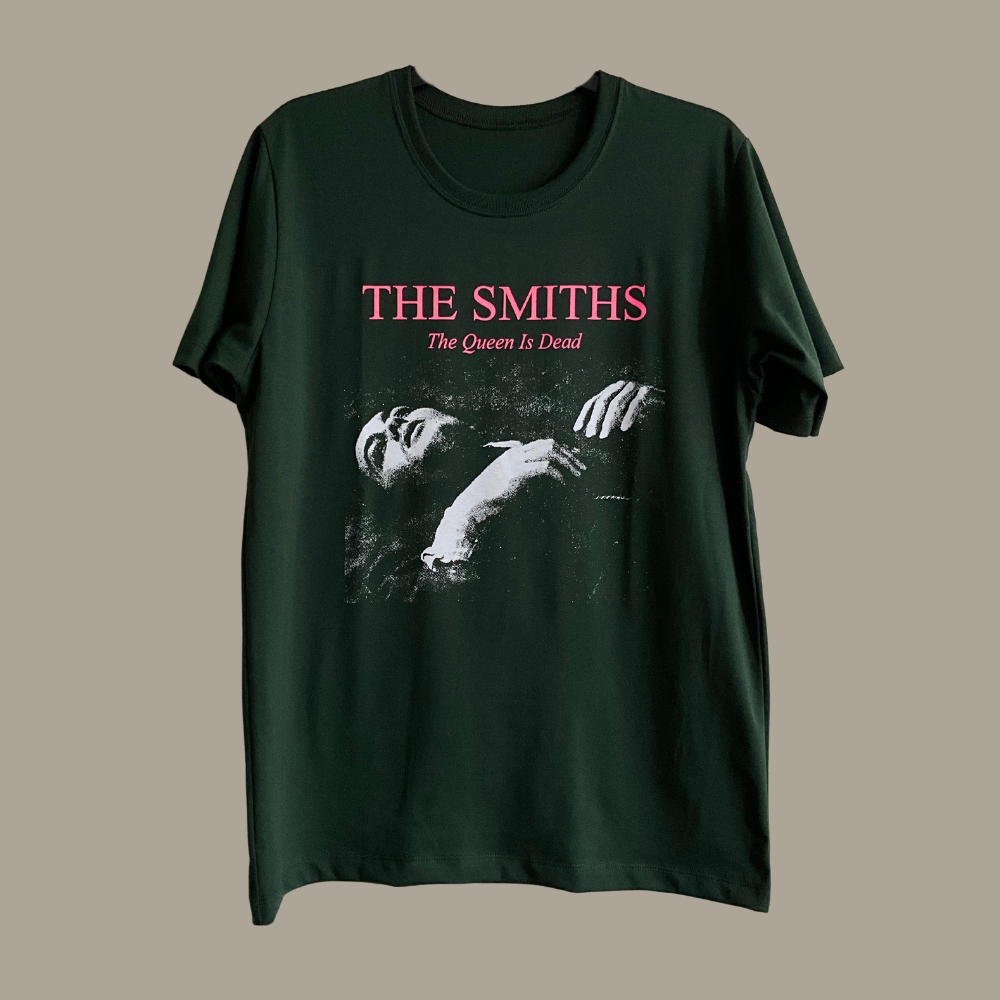 The Smiths The Queen Is Dead Punk Gift Tee Band Music Vintage T Shirt 1172