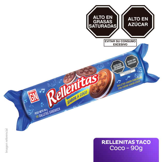 RELLENITAS TACO COCO X 90G - GN